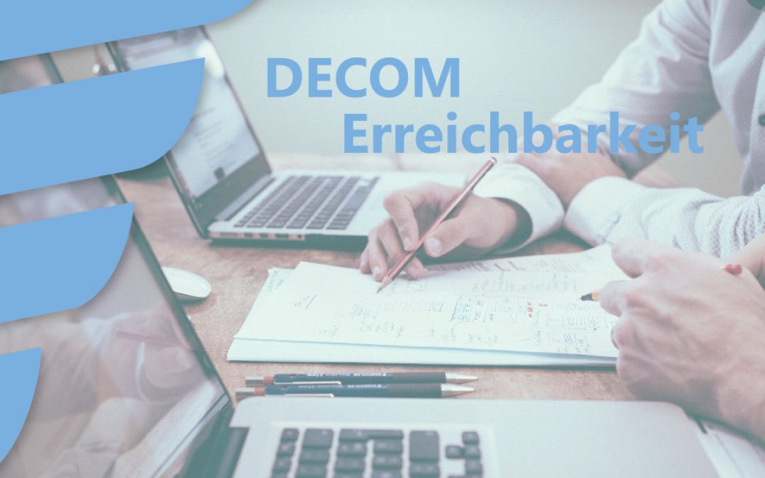 Erreichbarkeit DECOM