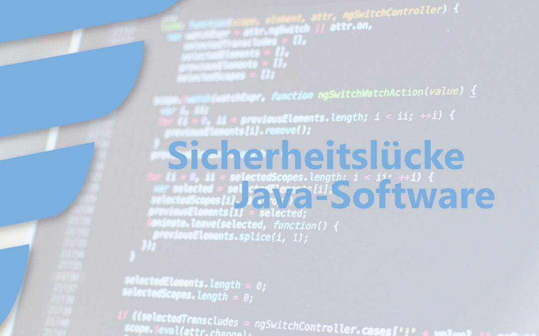 Sicherheitslücke Java-Software