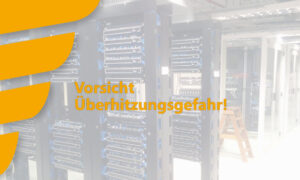 Vorsicht Überhitzungsgefahr - Bild Server/PC-Landschaft